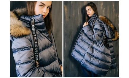 ​Обзор зимнего пальто для девочки З-825
